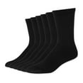 thumbnail image 1 of Hanes Men's P6 Cushion Odor Protection Crew Socks, 1 of 3
