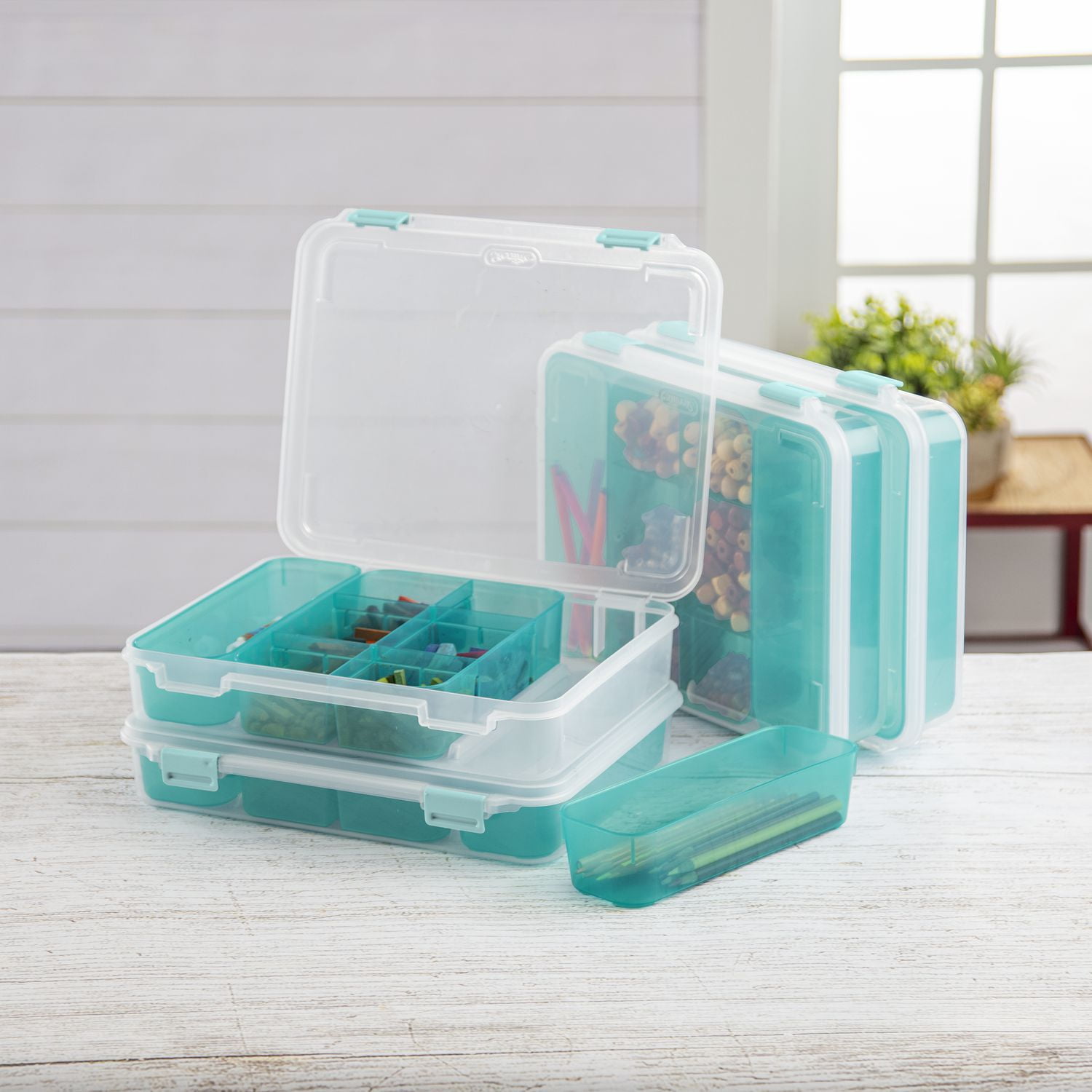 Sterilite Divided Case Storage Container, Each 
