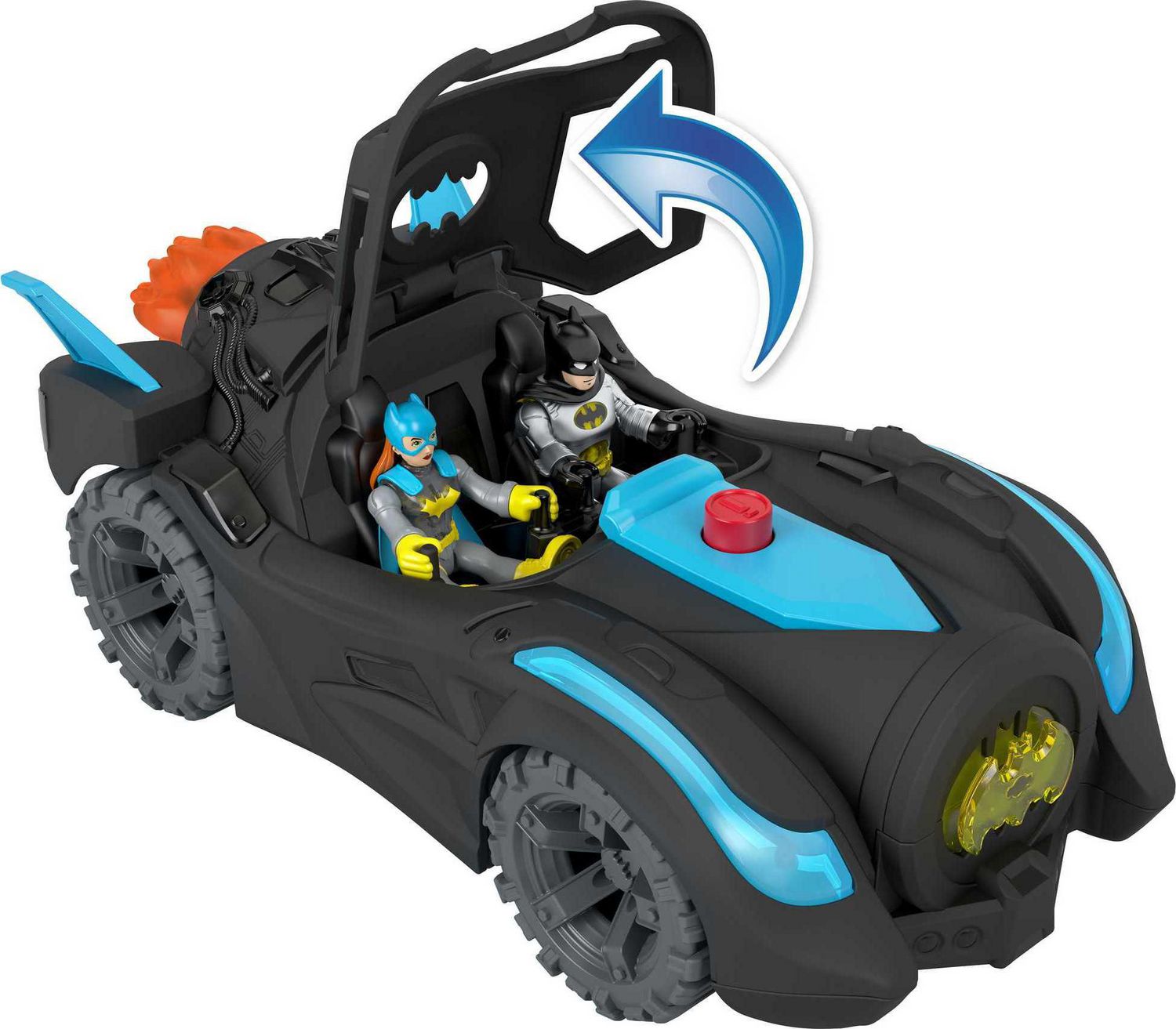 Imaginext DC Super Friends Lights & Sounds Batman Batmobile, Ages