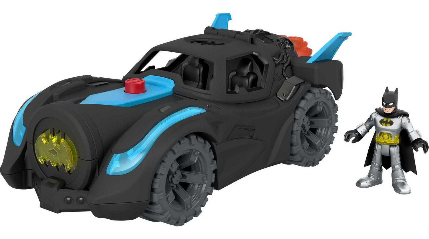 Imaginext DC Super Friends Lights & Sounds Batman Batmobile, Ages