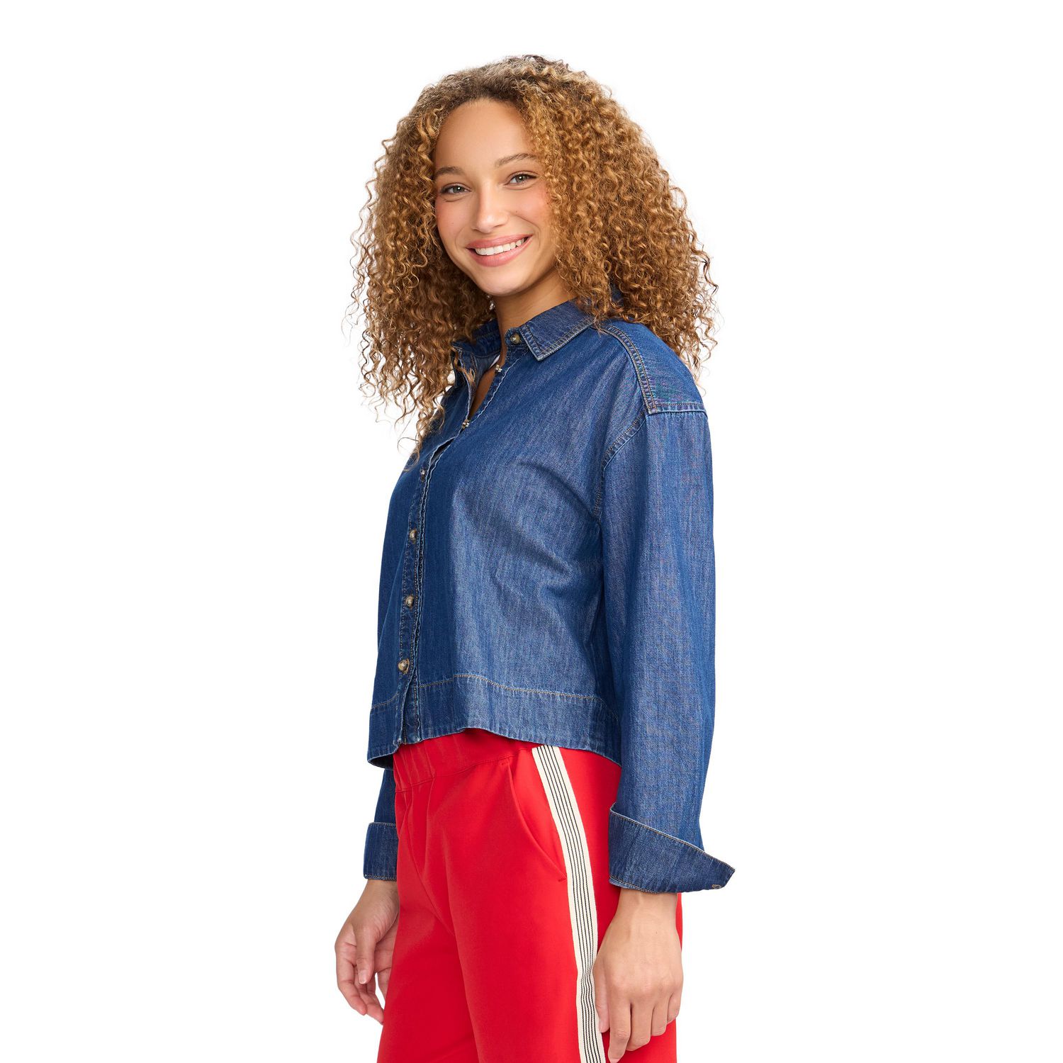 Esprit Chemise Denim Femme, Tailles TP -TTG