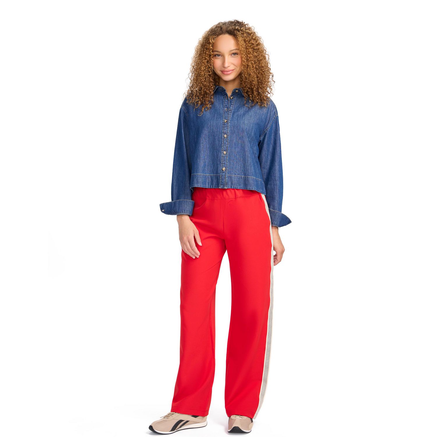 Esprit Pantalon à Enfiler pour Femmes, Tailles TP-TTG