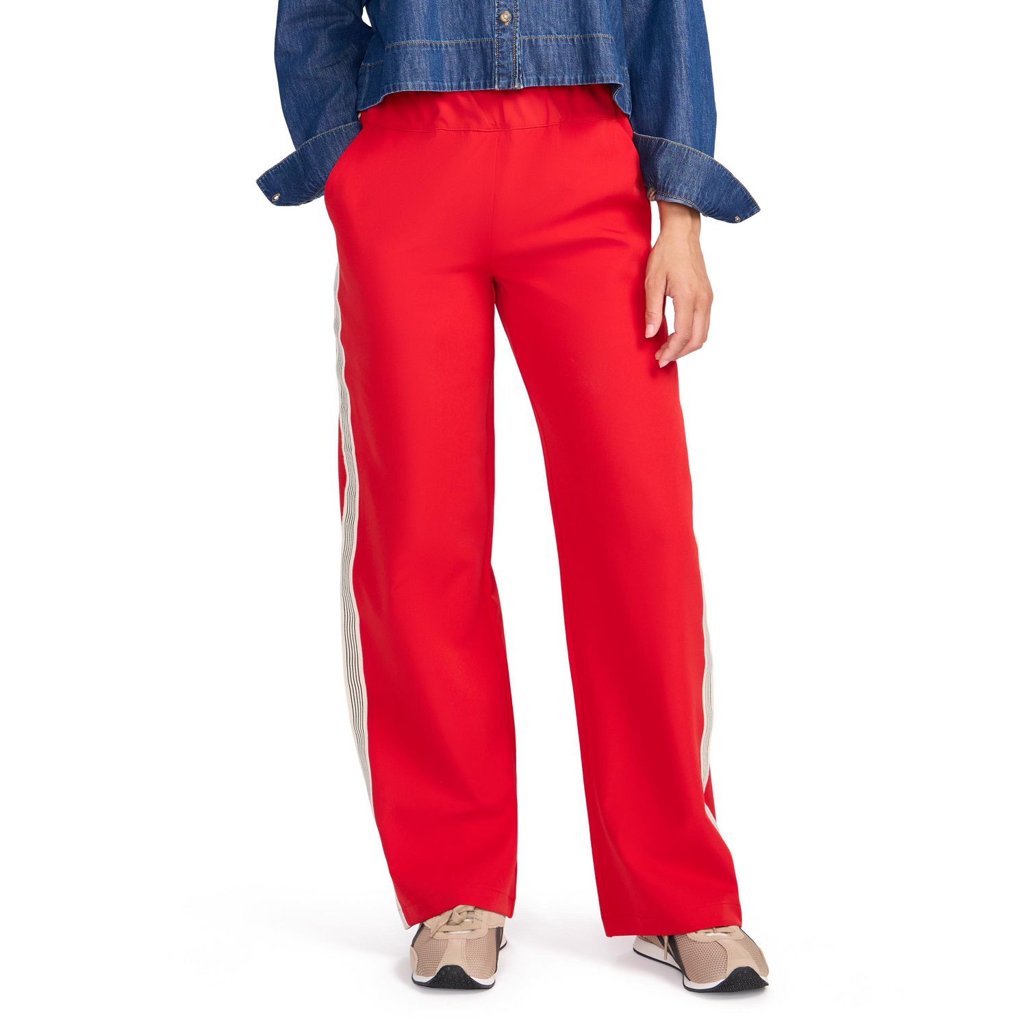 Esprit Pantalon à Enfiler pour Femmes, Tailles TP-TTG