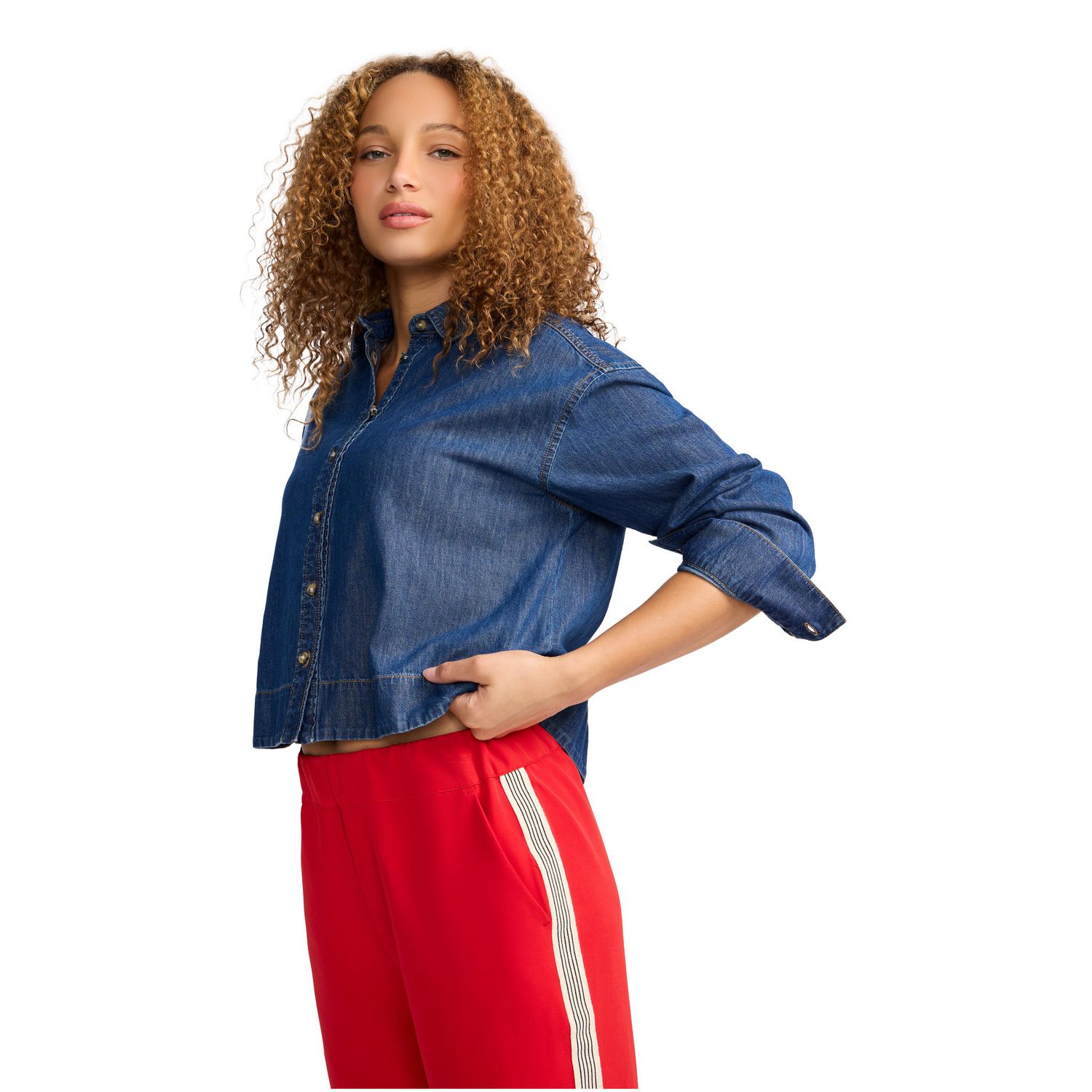 Esprit Pantalon à Enfiler pour Femmes, Tailles TP-TTG