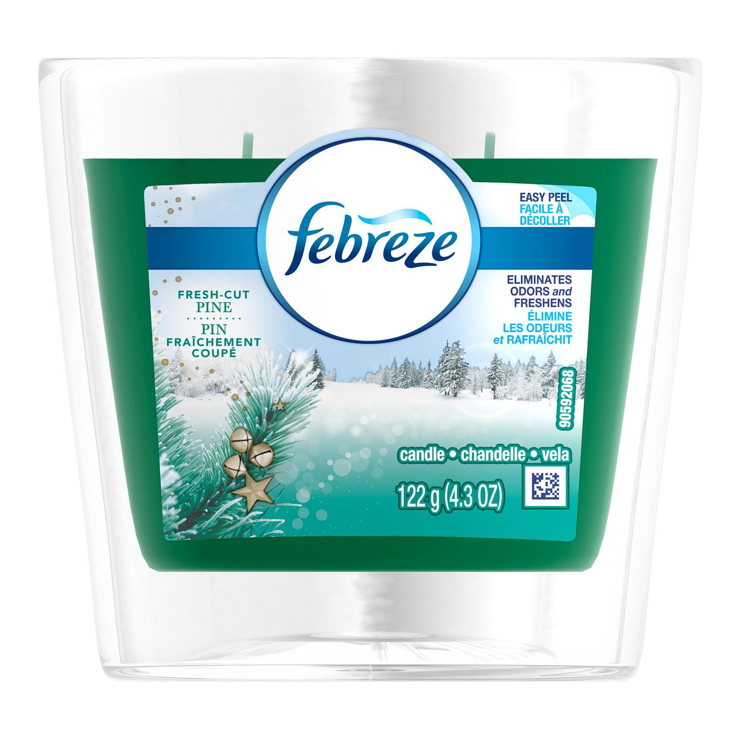 Febreze Fresh Cut Pine Scented Candle Air Freshener Walmart Canada
