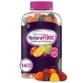 thumbnail image 1 of RestoraFIBRE Daily Prebiotic Fibre Gummies – for Men & Women, Naturally Sourced Inulin, Supports Regularity & Digestive Health, 6 Fruit Flavors, 1 of 7