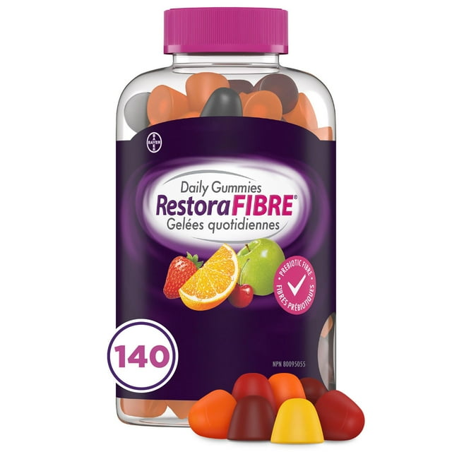RestoraFIBRE Daily Prebiotic Fibre Gummies
