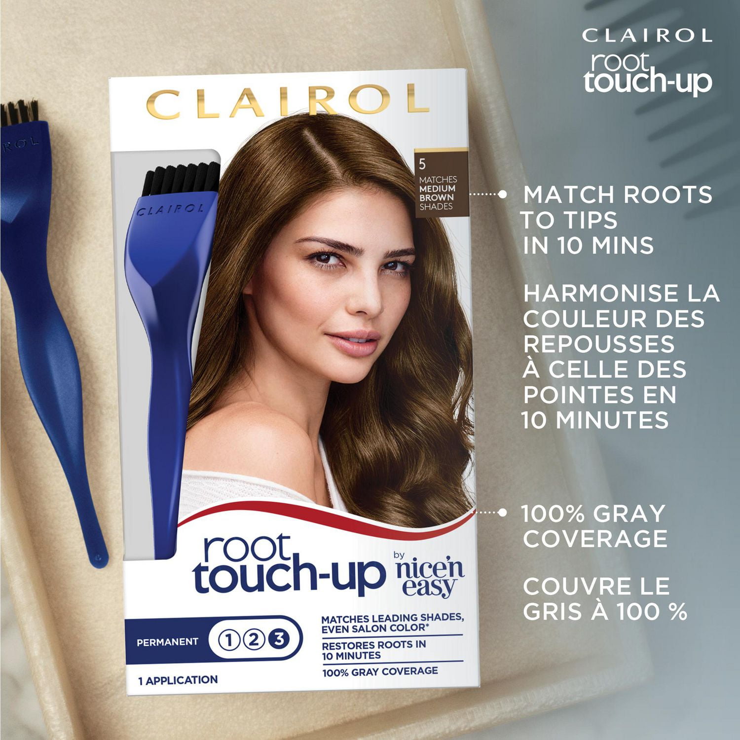 Clairol - Root Touch-Up Permanent Hair Colour, Hair Dye from Canada's #1 Root Touch Up Brand