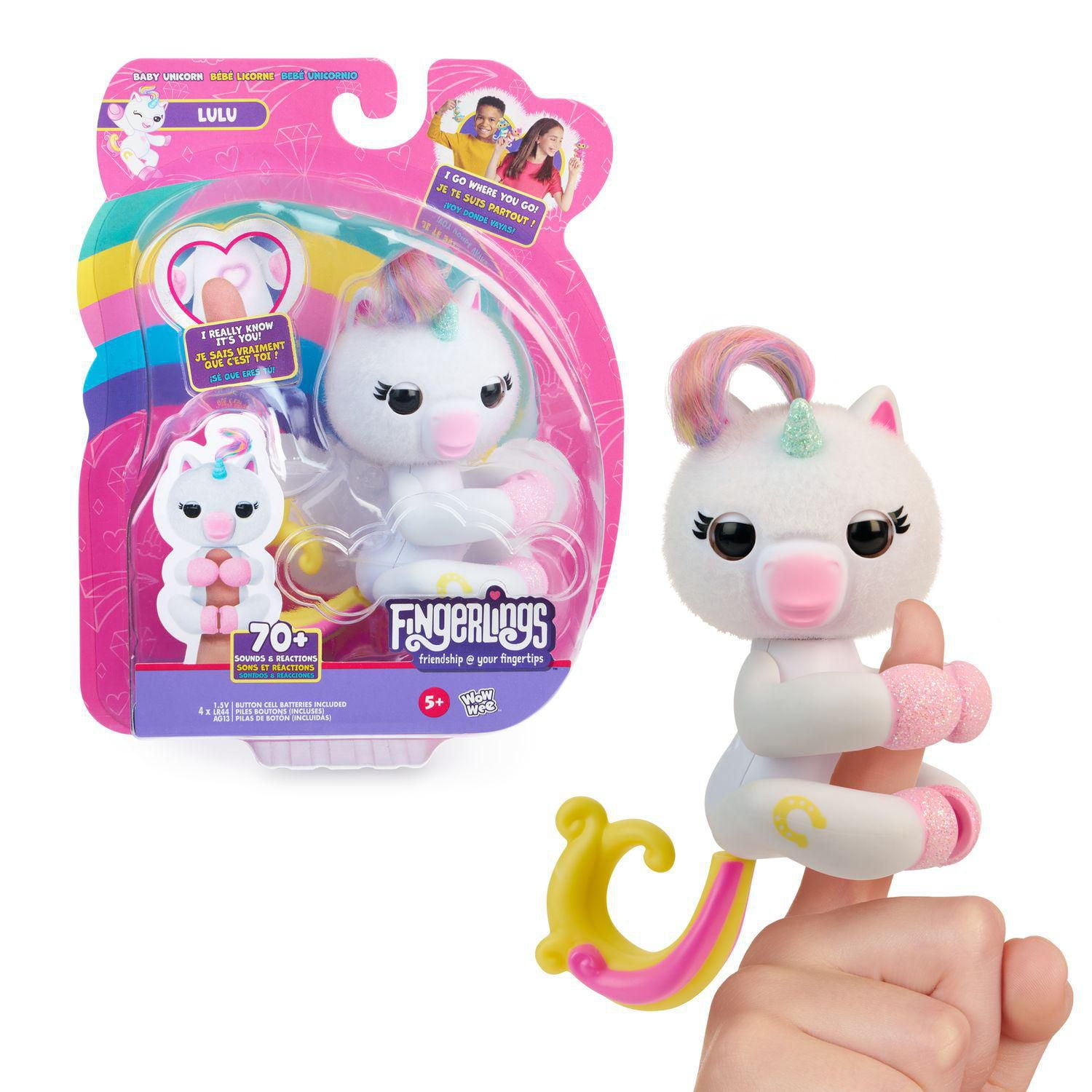 Unicorn sales fingerling playset