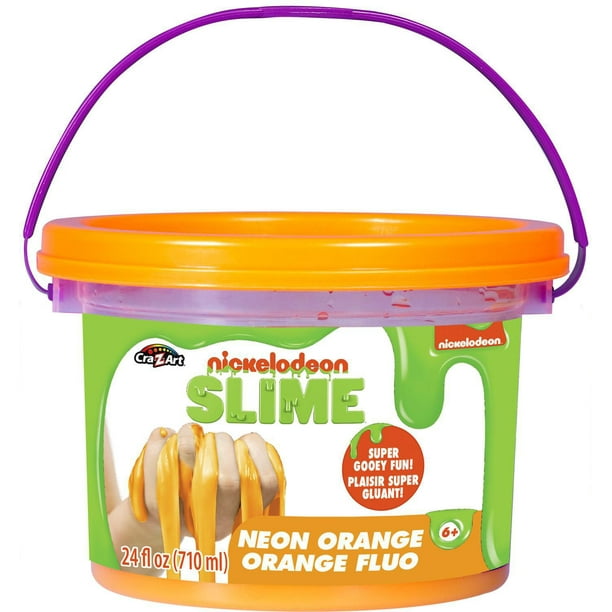 Nickelodeon PreMade Neon Orange Slime Tub (24 oz.) Walmart.ca