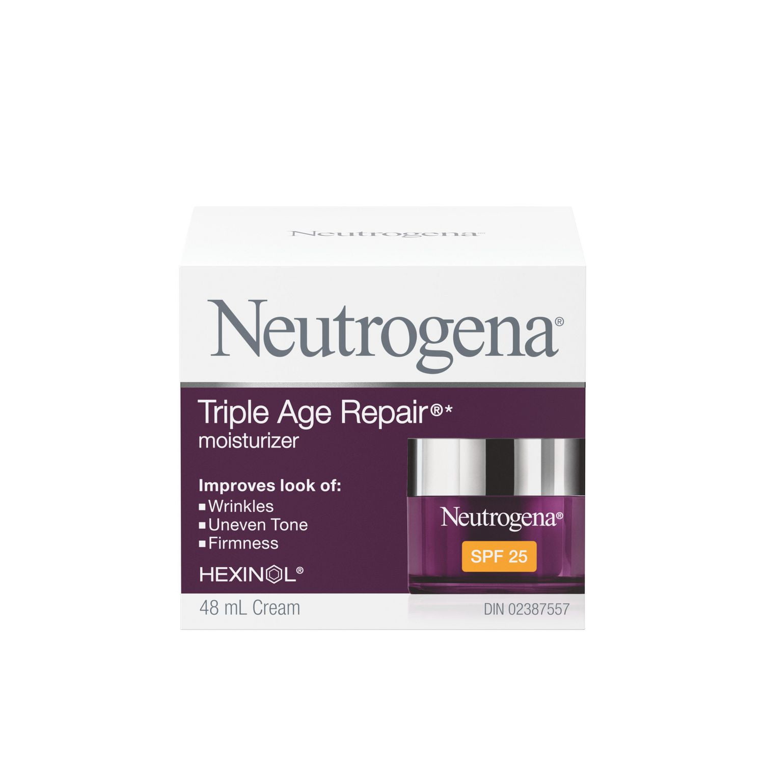 Neutrogena Triple Age Repair Moisturizer SPF 25, 48 mL 