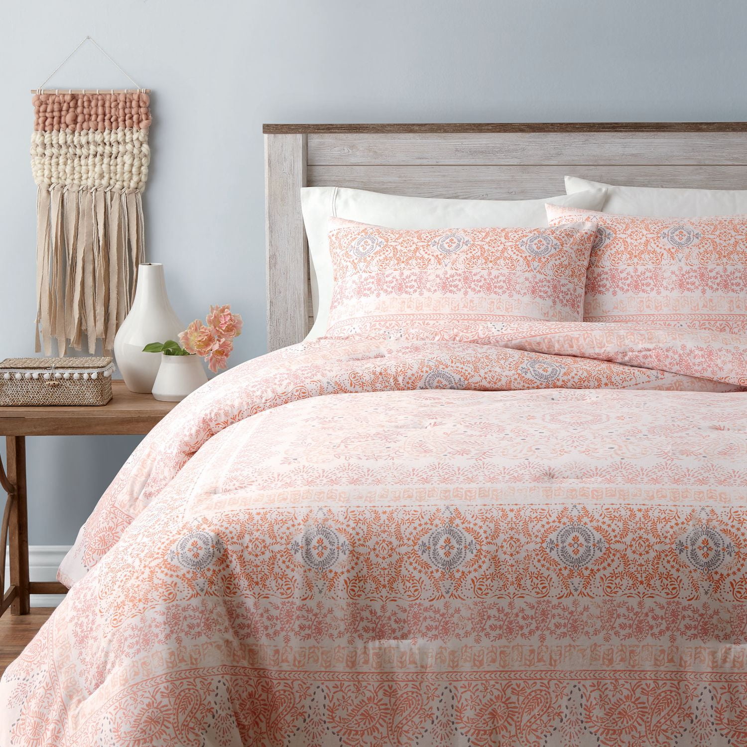 Caravan 3 Piece Reversible Comforter Set Walmart Canada