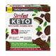 SlimFast Keto Bomb Snacks Snacks, 14x17g, Mint Chocolate tasses Par boite 238g Slimfast KETO Bombs 14pc x 17g – image 1 sur 6