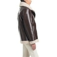 thumbnail image 4 of Sam & Libby Women's Faux Leather & Sherpa Bonded Jacket, 4 of 8