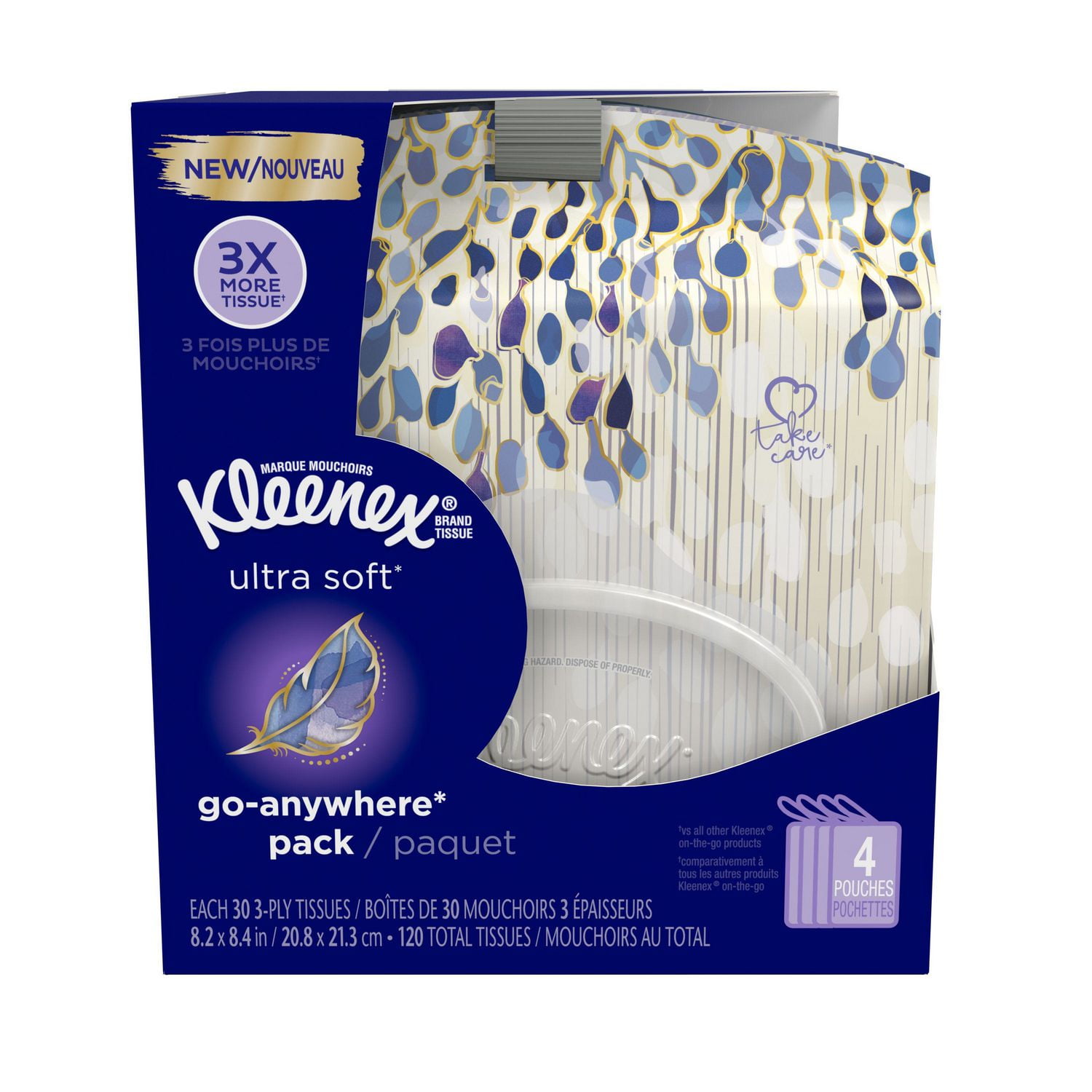 Kleenex Ultra Soft Go Anywhere Pack Facial Tissues Walmart Canada