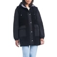 thumbnail image 1 of Sam & Libby Women's Mid-Length Parka With Sherpa Front Panel, 1 of 6