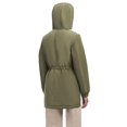 thumbnail image 4 of Sam & Libby Women's Mid-Length Parka With Sherpa Front Panel, 4 of 6