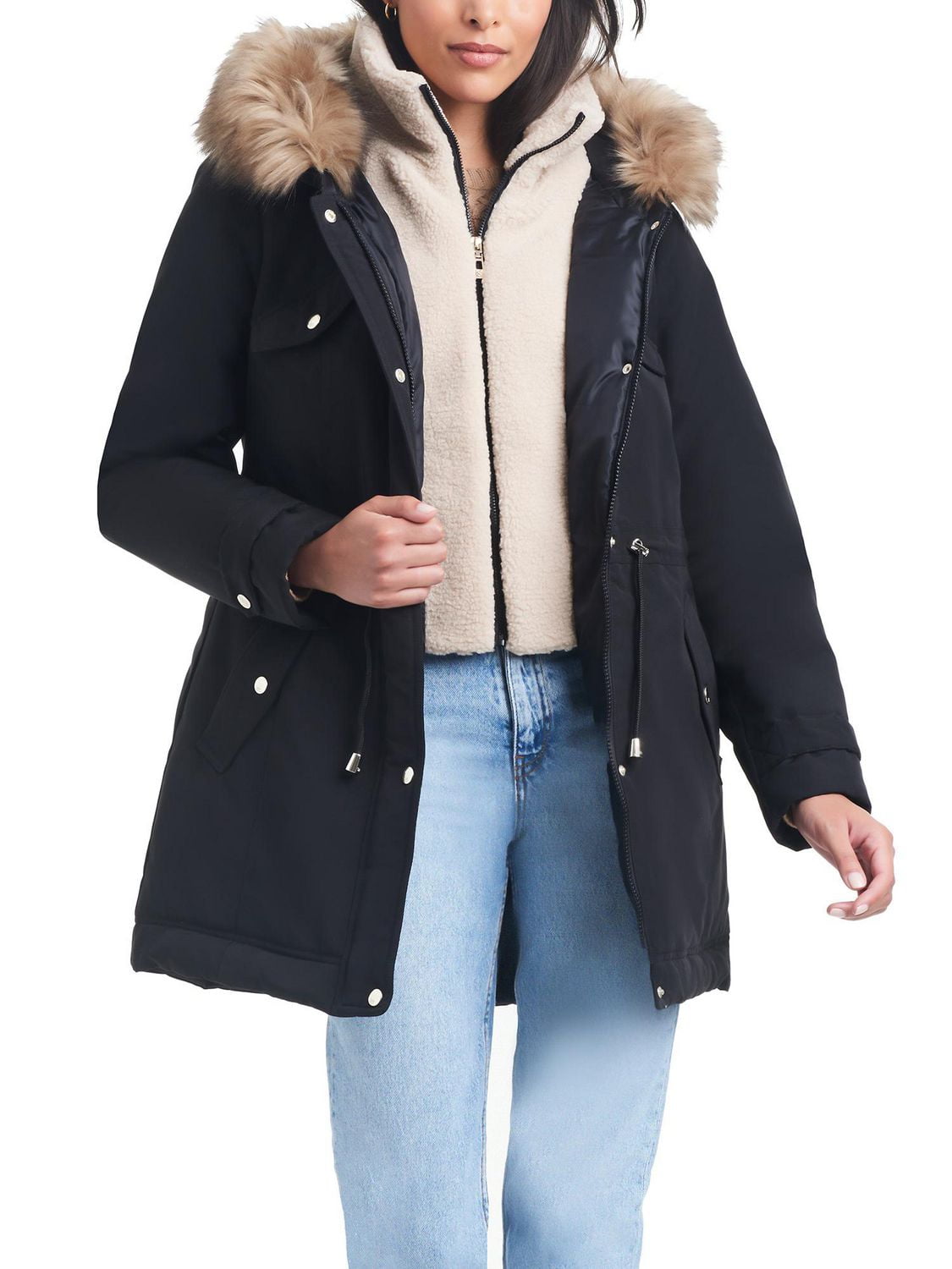 Parka discount sherpa femme