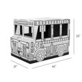 thumbnail image 4 of Bus scolaire à colorier en carton Bankers Box, 4 of 7