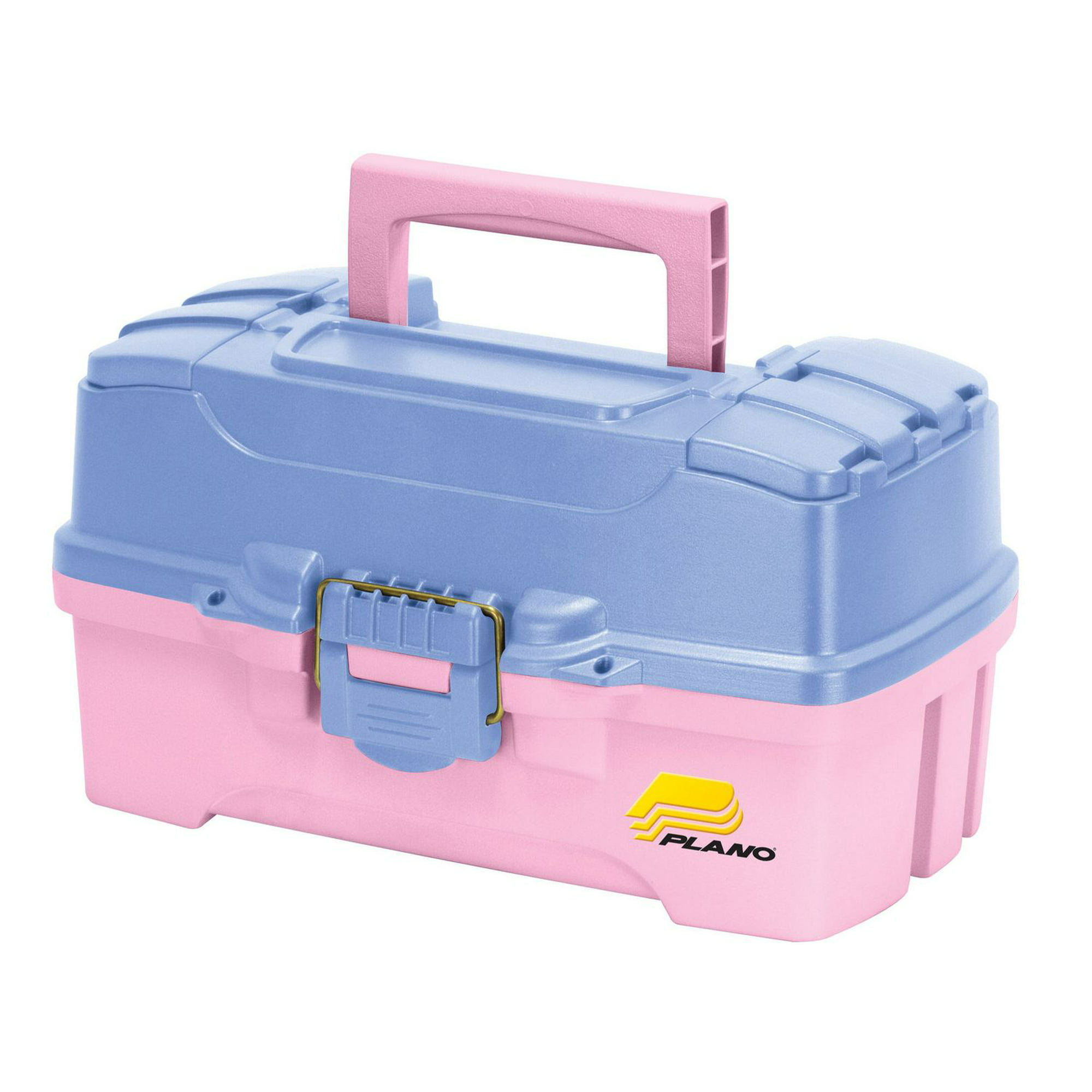 Plano Two-Tray Tackle Box PINK/PERIWINKLE
