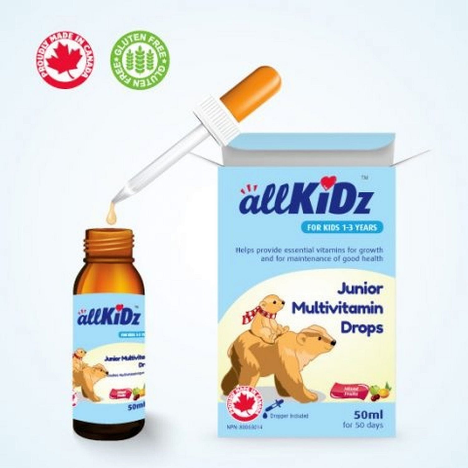 allKiDz allKiDz Junior Multivitamin Drops