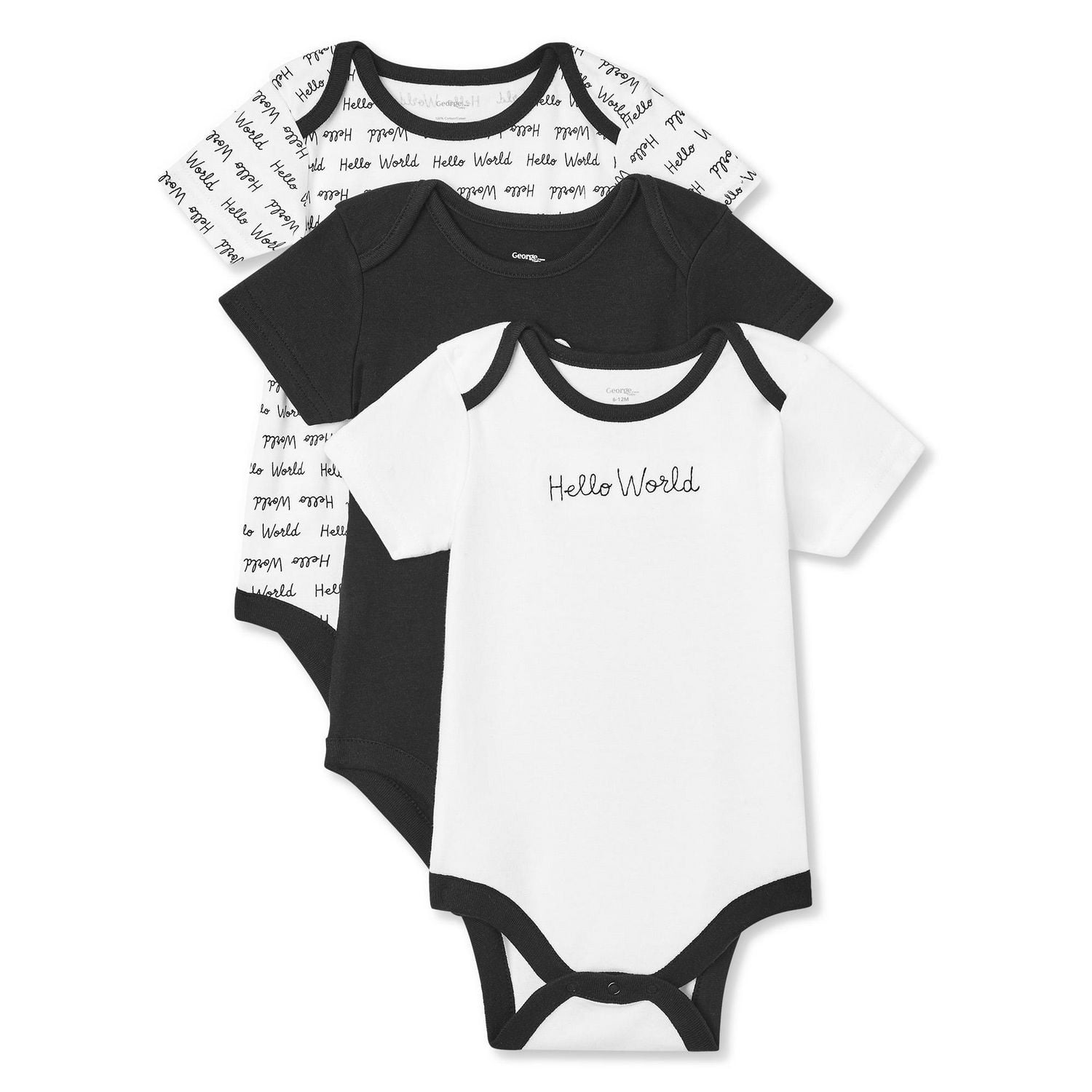 Infants' 3Piece Bodysuit Pack Walmart Canada