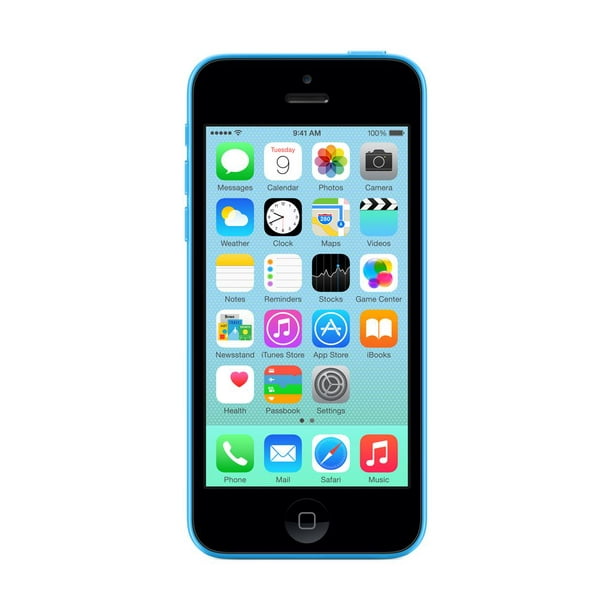 Apple iPhone 5c 8 Go, bleu