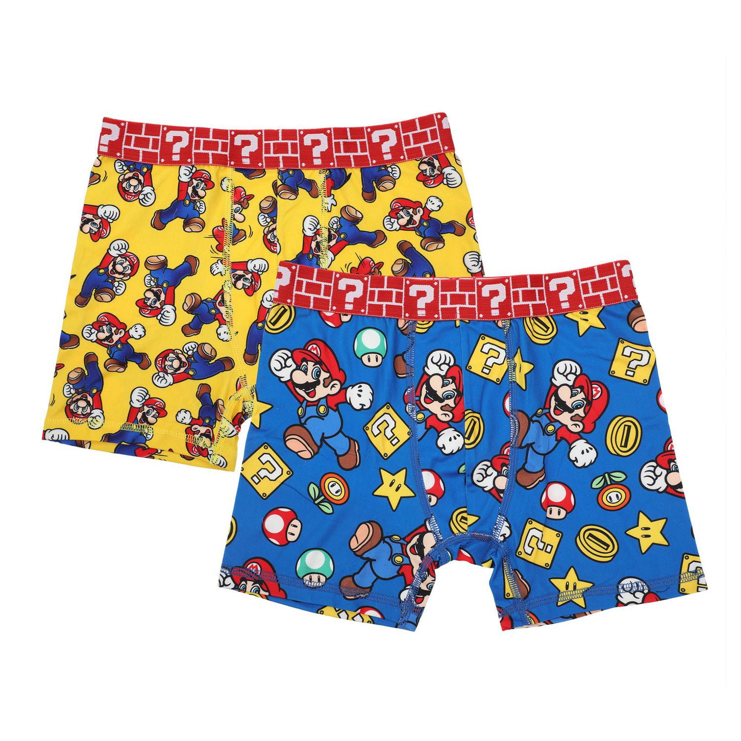 Lot de boxers garçons Mario tailles: TP G