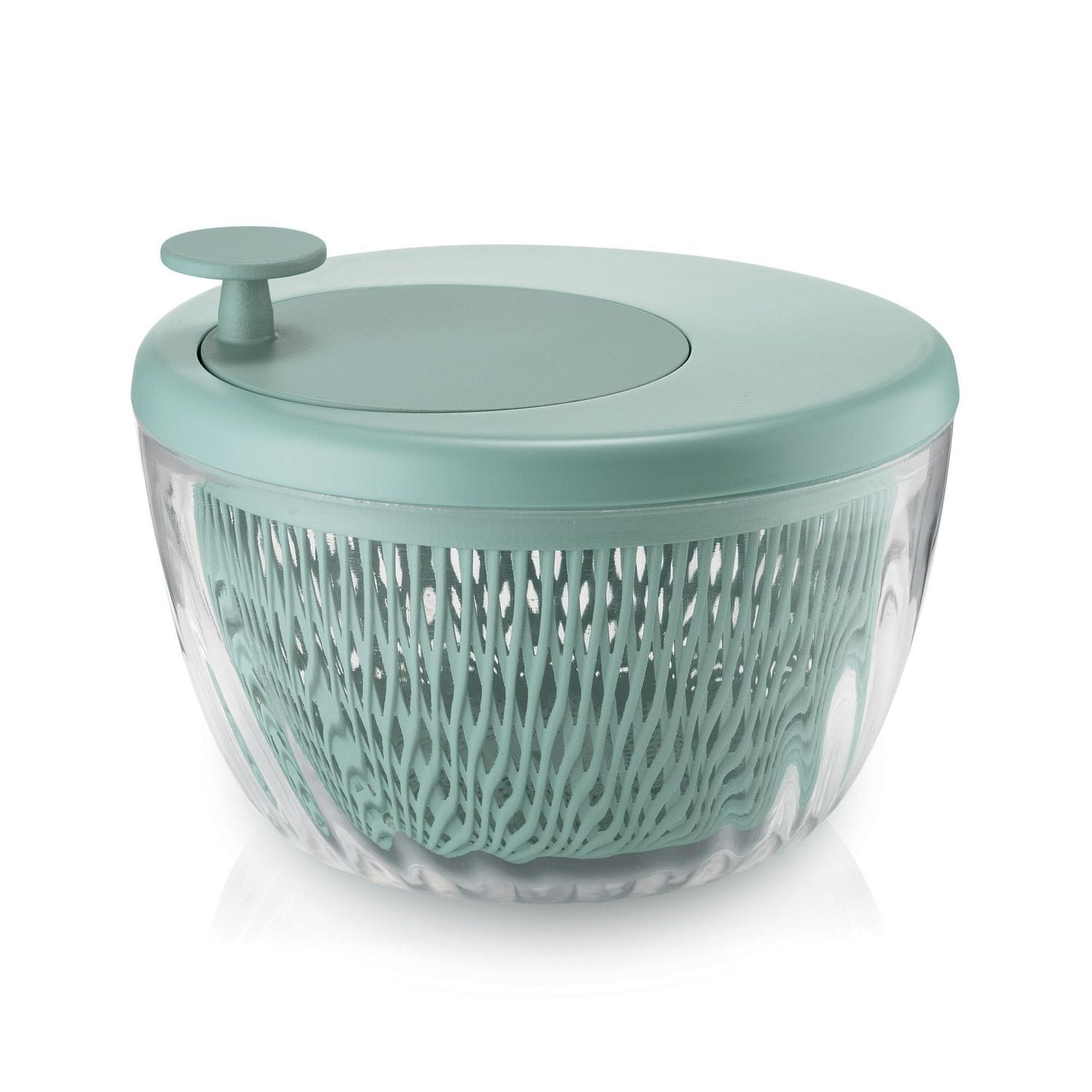 Guzzini Italian Made Kitchen Active Design salad spinner 26cm, lichen