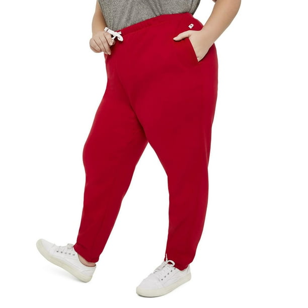 Pants for Women Trendy Elastic Waist Solid Color Jogging Sweatpants Pants  Ladies Casual Baggy Cinch Bottom Lounge Pants 