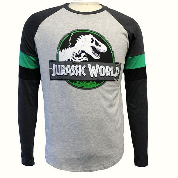 T-Shirt Raglan Jurassic World pour hommes