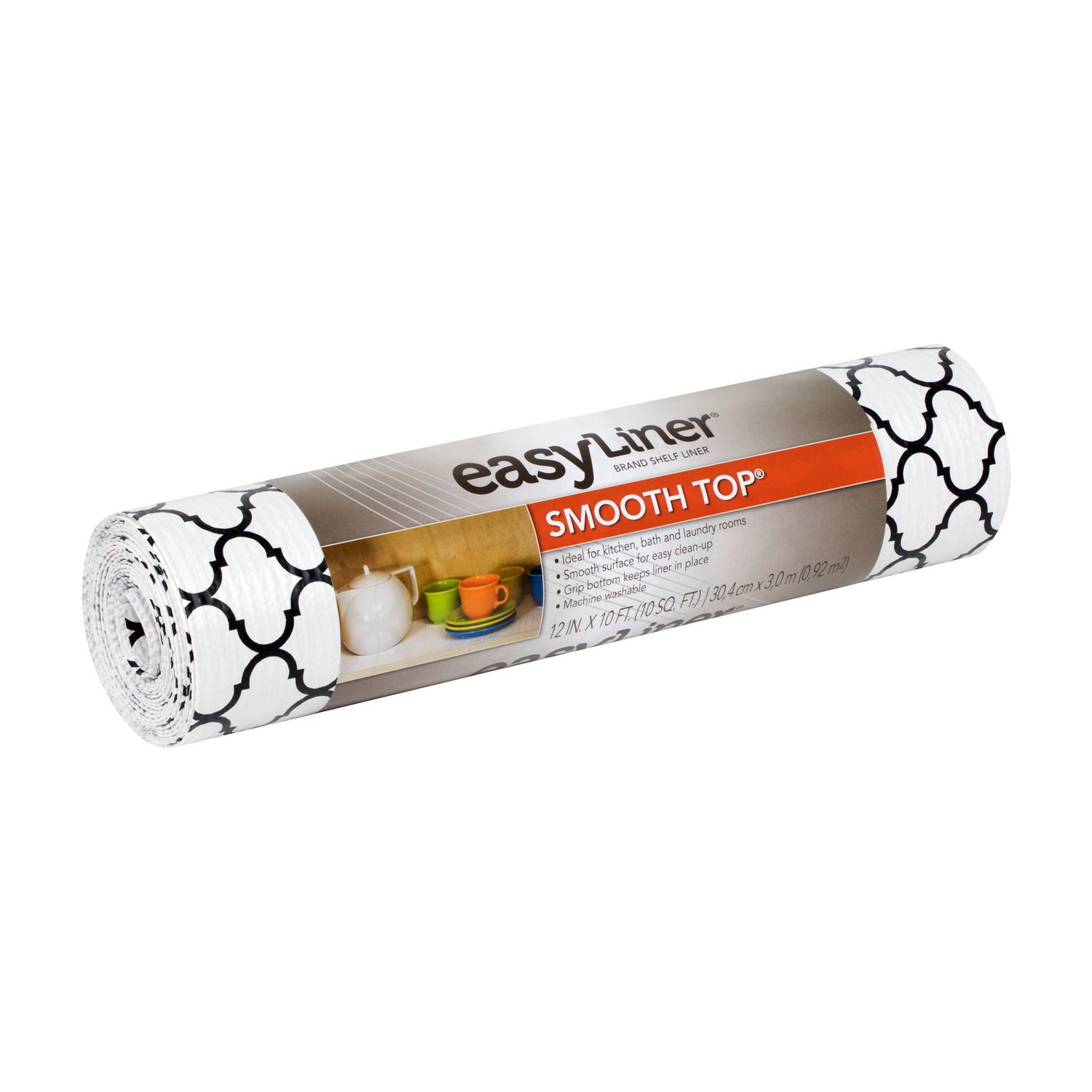 Duck Brand Smooth Top™ Easy Liner® Q Foil, 12 in. x 10 ft. roll