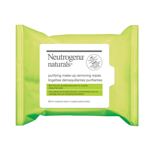 Lingettes demaquillantes naturelles de Neutrogena® 25u