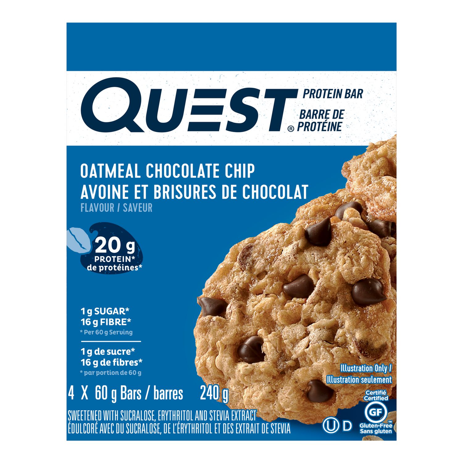 Quest Oatmeal Chocolate Chip