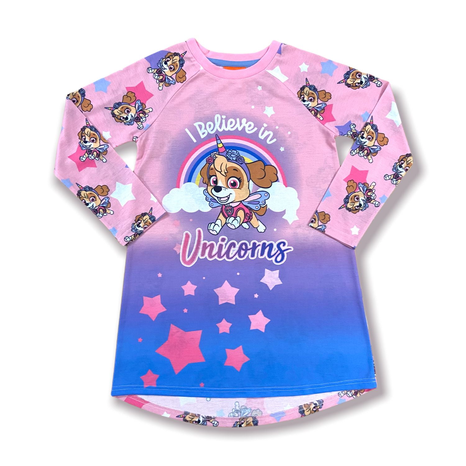 Paw Patrol Girls long sleeve short nightgown