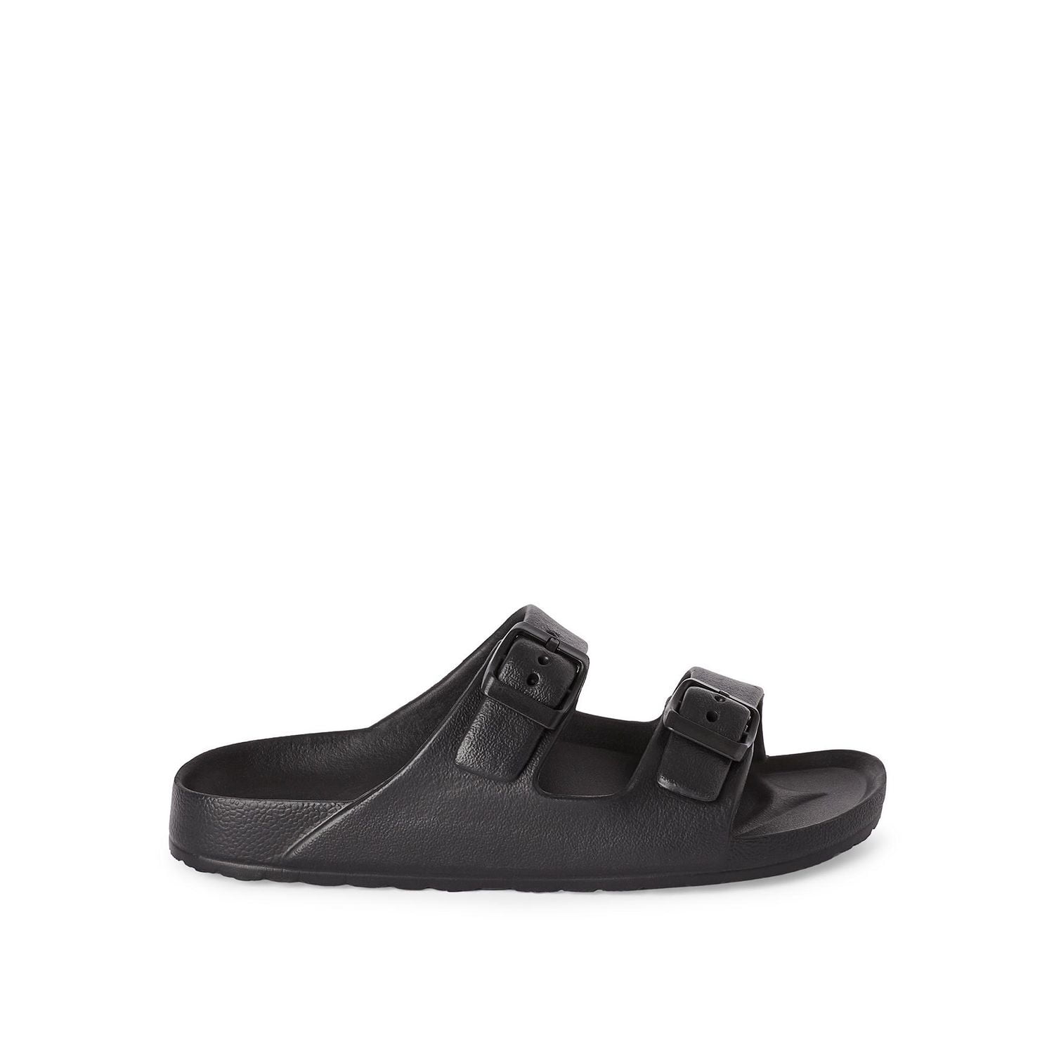 George Big Boys' Double Buckled Sandals, Wide Width Sizes 13/1-4/5