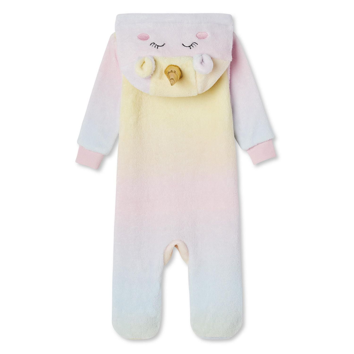 Grenouillère avec capuchon George pour bébés filles