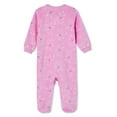 thumbnail image 2 of George Baby Girls' Full-Zip Sleeper, 2 of 2