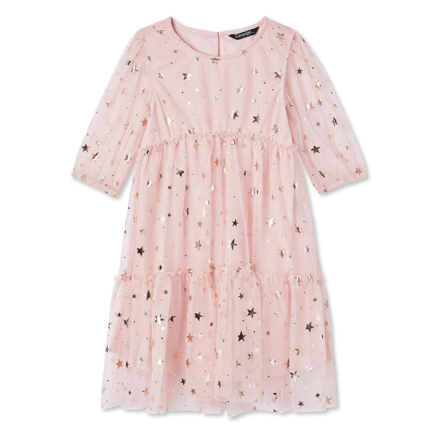 Robe étagée avec étoile George pour filles