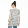 thumbnail image 3 of Paisley Sky Maternity Ruffle Sleeve Knot Tee, 3 of 6