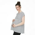 thumbnail image 2 of T-shirt de style nuisette Paisley Sky Maternité, 2 of 6