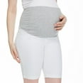 thumbnail image 4 of Paisley Sky Maternity Jegging Bermuda Short, 4 of 6