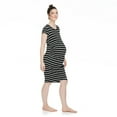 thumbnail image 2 of Paisley Sky Maternity Side Ruched Dress, 2 of 6