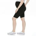 thumbnail image 2 of Paisley Sky Maternity Jegging Bermuda Short, 2 of 6