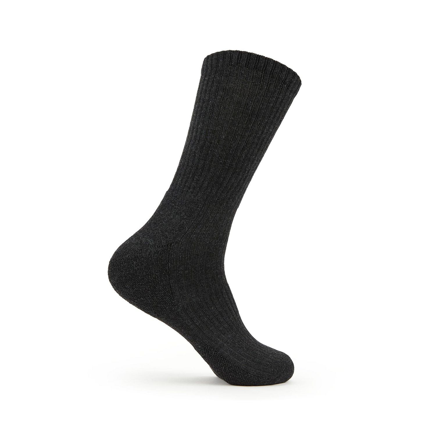 Fruit of the Loom Men's All Day Comfort Cotton Blend Crew Socks, Sizes 6-12 (6 Pack)