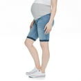 thumbnail image 2 of Paisley Sky Maternity Jegging Bermuda Short, 2 of 6