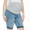 thumbnail image 4 of Paisley Sky Maternity Jegging Bermuda Short, 4 of 6