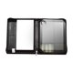 Ashlin Étui à fermeture éclair en cuir pour tablette iPadMD - noir – image 1 sur 2
