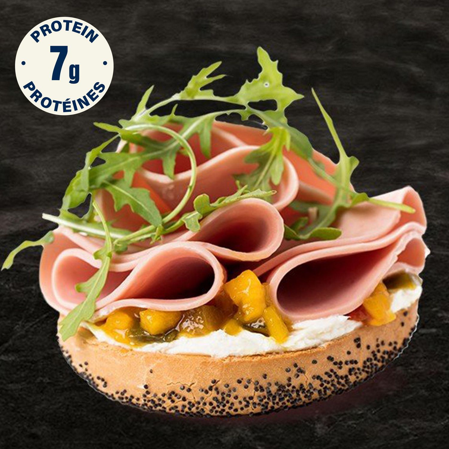 thumbnail image 2 of Olymel Sliced Mock Chicken Meat Loaf, 500g, 2 x 250 g, 500 g total, 2 of 5