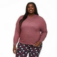 thumbnail image 1 of George Plus Women's Hooded Sleep Top, 1 of 6
